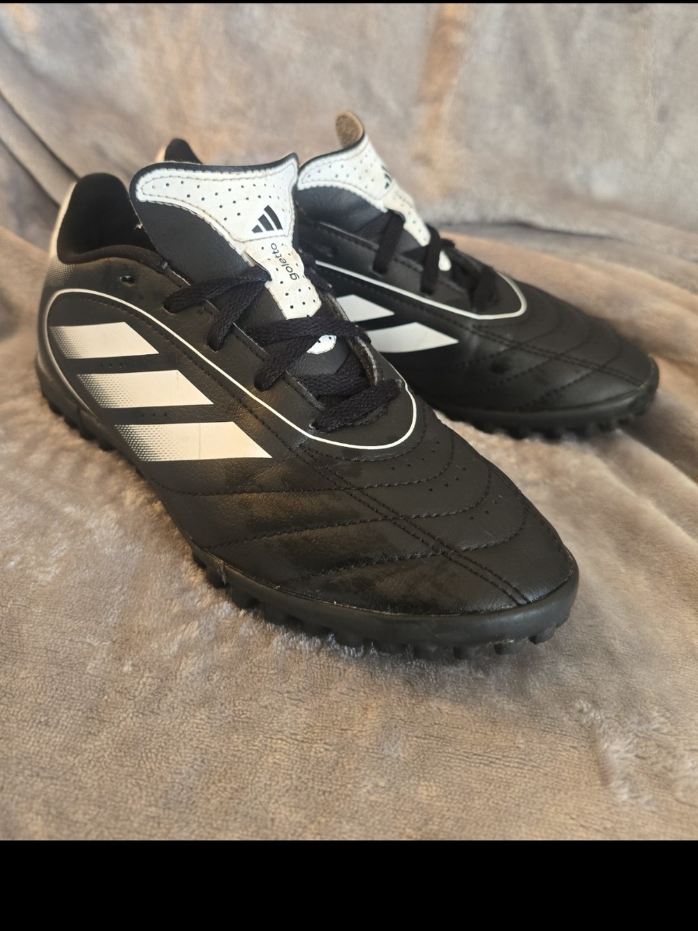 Adidas Black & White Turf Soccer Shoes